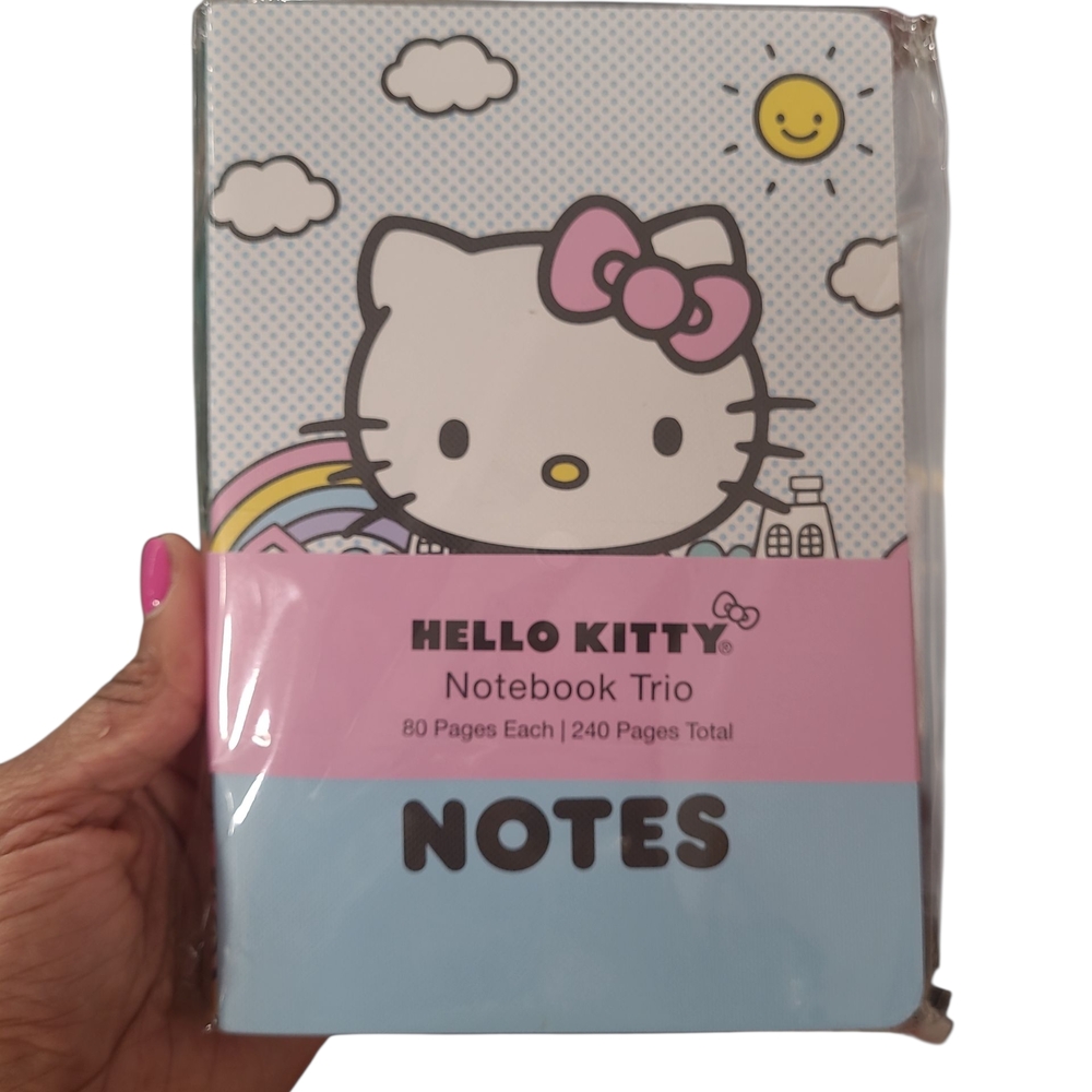 Hello Kitty Pastel Notebook Set